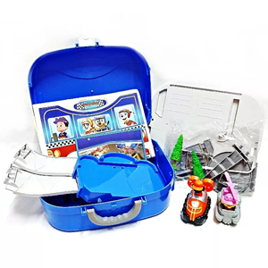 اسباب بازی کیفی پارکینگ و ریسینگ سگهای نگهبان PAW PATROL PARKING LOT RACING_اسباب بازی